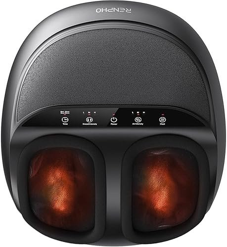 RENPHO Masajeador de Pies Eléctrico Shiatsu con Calor RF-FM059